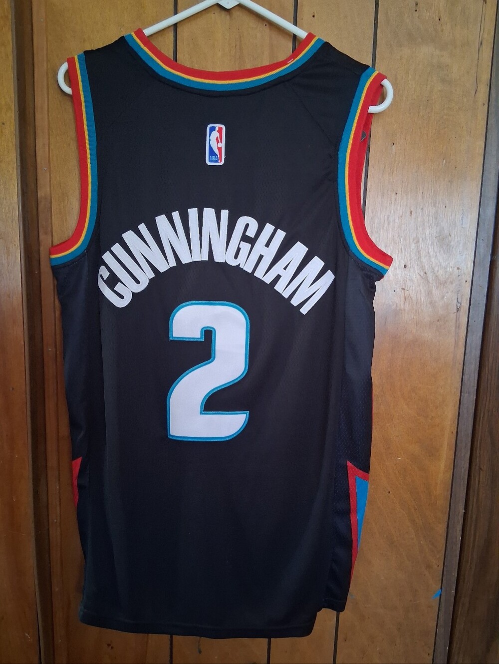 Sports Card With Cade Cunningham Small Jersey